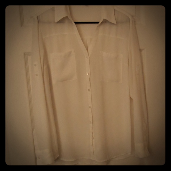 ❤❤Express Long Sleeve Button Up - Picture 1 of 7